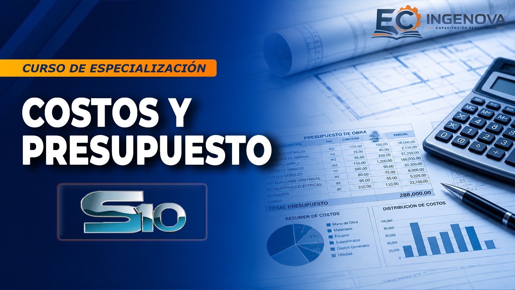 Costos y Presupuestos con S10
